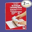 Clear Adher One-Sided Laminating Sheets 2 per pack