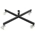 Green Metal Rolling Christmas Tree Stand For 7' - 9.5' Artificial Trees
