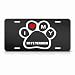 Skye Terrier Dog Dogs Novelty Animal Metal License Plate Wall Sign Tag