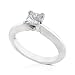0.82ct EGL Certified Princess Cut Diamond Ring E/VS2