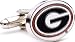bulldog26 - Cufflinks Inc Mens Georgia Bulldogs Cufflinks WhiteBlackRed