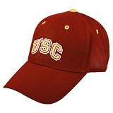 Trojans Hats : Top of the World Trojans Cardinal Triple Conference Hat