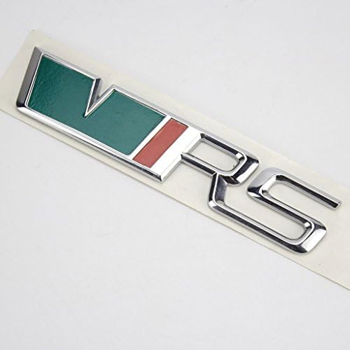 Generic Chrome VIRS Emblem Trunk Badge RS Decal Stiker for VW Skoda Octavia Superb Fabia