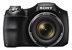 Sony Cyber-shot DSC-H200/BC E32 20.1MP Point-and-Shoot Digital Camera (Black) with Camera Case, Rechargeable Battery and Charger
