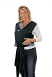 Produkt-Bild: Hoppediz elastisches Tragetuch schwarz (L&auml;nge: 4,60m)