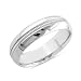 6mm Comfort-Fit Migrain Wedding Band Ring SIZE-9