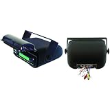 PYLE PLMRCB3 Universal Marine Stereo Housing w/Full Chassis Wired Casing (Black)