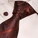 S2083 NEW Designer Burgundy Checkers Plaids Neck Tie Cufflinks Burgundy Paisleys Patt...