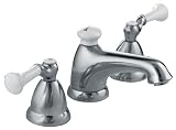 American Standard 2881 Collection Double-Handle Widespread Lavatory Faucet with Brass Spout, Polished Chrome