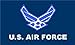Freeshipping - 3x5ft Polyester U.S. Air Force New Flag #F1357