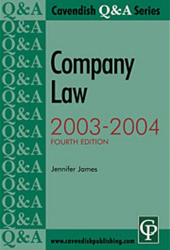 Company Law Q&A 2003-2004 (Questions & Answers)