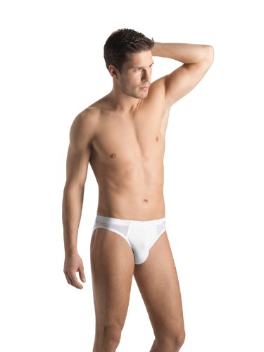 HANRO Herren Unterw&auml;sche Slip Cotton Sensation 3064, Gr. S, Wei&szlig; (white ) Preisvergleich
