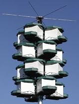 H-F Quad Pod Purple Martin Bird House