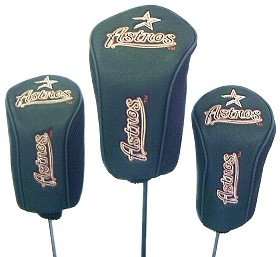 Houston Astros Mesh Golf Barrel Head Cover Set