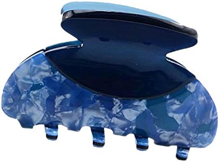 Beautyrose Cute Girl¡¯s Hair Accessories Acrylic Plastic Hair Claw Clip Clamp Blue