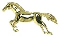 9ct Yellow Gold Ladies Horse Brooch