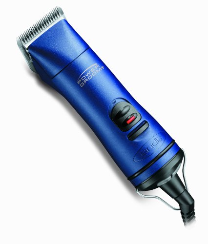 Andis AGRV PowerGroom+ Clipper with 10 UltraEdge Blade, Blue