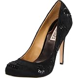 Badgley Mischka Womens Sanoma Embellished Lace Pump