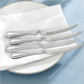Towle Silversmiths T1032909GR Beaded Antique Steak Knife (Set of 4)