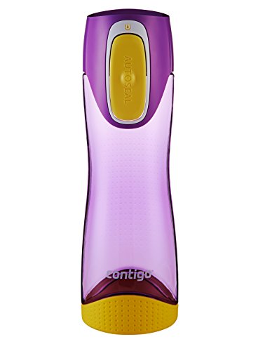 Contigo Swish Kids Water Bottle, 17-Ounce, Amethyst