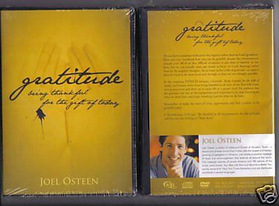 GRATITUDE; JOEL OSTEEN; CD & DVD SERIES (BEING THANKFUL FOR THE GIFT OF TODAY)