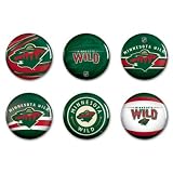Minnesota Wild 6 Button Set