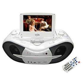 Portable HiFi System with 7 Inch Screen DVD Player CH05E