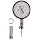 Mitutoyo 513-472 Dial Test Indicator, Horizontal Type, Ruby Stylus, 0.375" Stem Dia., White Dial, 0-15-0 Reading, 1.575" Dial Dia., 0-0.03" Range, 0.0005" Graduation