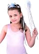 Swan Lake Barbie Costume Tiara and Wand Set