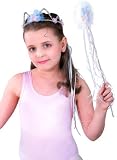 Swan Lake Barbie Costume Tiara and Wand Set