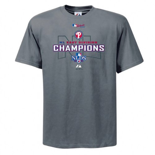 Buy Philadelphia Phillies 2008 NL East Division Champions Locker Room T-Shirt
