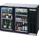 Review KegWorks  / Beverage Air Back Bar Glass Door Refrigerator - 12.4 cu. ft.: Stainless Steel Exterior