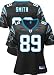 Steve Smith Black Reebok Replica Carolina Panthers Women's Jersey - Large