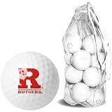 Rutgers Scarlet Knights NCAA 15 Golf Ball Clear Pack