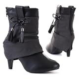 Produkt-Bild: Damen Schuhe, Stiefeletten, TR-0077, Synthetik in hochwertiger Leder Optik
