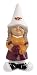Virginia Tech Hokies Cheerleader Garden Gnome