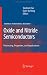 Oxide and Nitride Semiconductors: Processing, Properties, and Applications (Advances ...