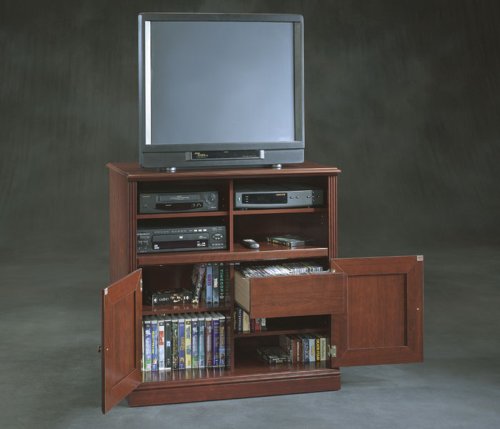 Classic Cherry TV Stand Roanoke Collection by Sauder Office Furniture - 400451