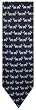 Men's Tommy Hilfiger Christmas Holiday Necktie Neck Tie Silk Scotty Dog with Mistletoe