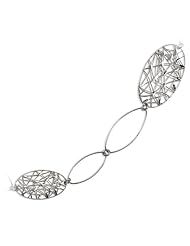 Versil Sterling Silver Fancy Italian 41 Inch Necklace