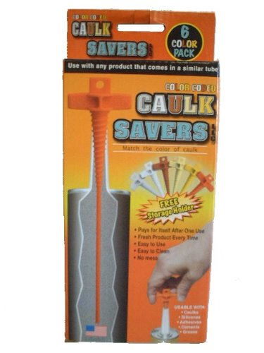 Caulk Saver Color Coded 6 Pack