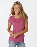 B8101 Bella Womens 3.2 oz. Cotton Sheer Jersey Short-Sleeve Longer Length T-Shirt