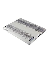 Bone iPad 2 Clip On Case - Genuine Snakeskin Leather