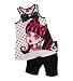Monster High Draculaura Tank and Shorts Girls Clothing Set
