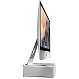 Twelve South HiRise for iMac | Height-adjustable stand with storage for iMac and Apple Displays