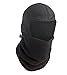 Turtle Fur Shellaclava, Heavyweight Micro Fur Fleece Balaclava, Black