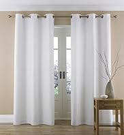 Linen Mix Herringbone Curtains