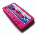 New Retro iPHONE 3G 3Gs Cassette Tape Case Cover PINK By V Direct Accessories