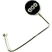 Black God Crystals Purse Hook Handbag Holder Hanger New