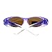 No Glare Polarized Oval Shape Ombre Fitover Sunglasses Purple